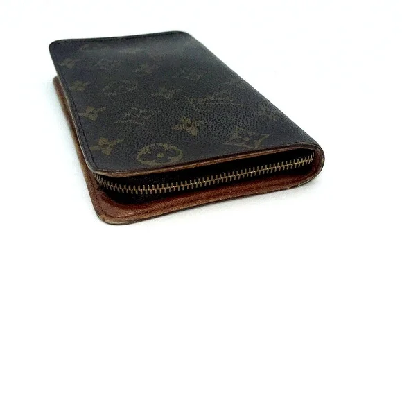 Authentic Louis Vuitton Monogram Zippy Zip Around Long Wallet Purse Vintage - Picture 5 of 14